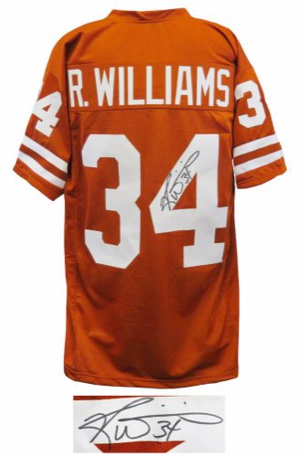 Ricky Williams Autographed Signed Brown Custom Football Jersey 