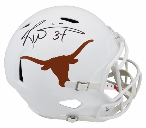 Ricky Williams Autographed Signed Texas Longhorns Riddell Full Size Speed Replica Helmet 