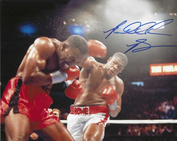 Riddick Bowe Autographed Signed 8X10 Boxing Photo - Autographs