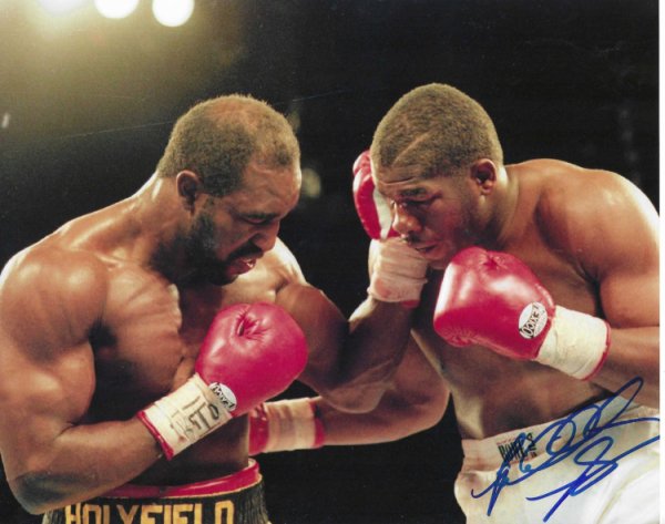 Riddick Bowe Autographed Signed 8X10 Boxing Photo - Autographs