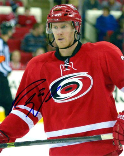 Riley Nash Autographed Signed 8X10 Carolina Hurricanes Photo - Autographs