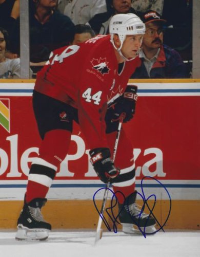Rob Blake Autographed Signed 8X10 Team Canada Photo - Autographs