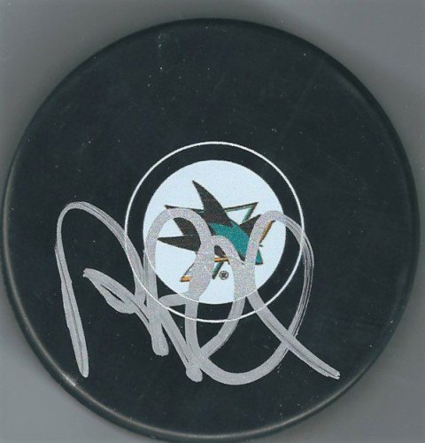 Rob Blake Autographed Signed San Jose Sharks Hockey Puck - Autographs