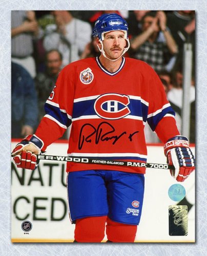 Rob Ramage Autographed Signed Montreal Canadiens Game Action 8x10 Photo