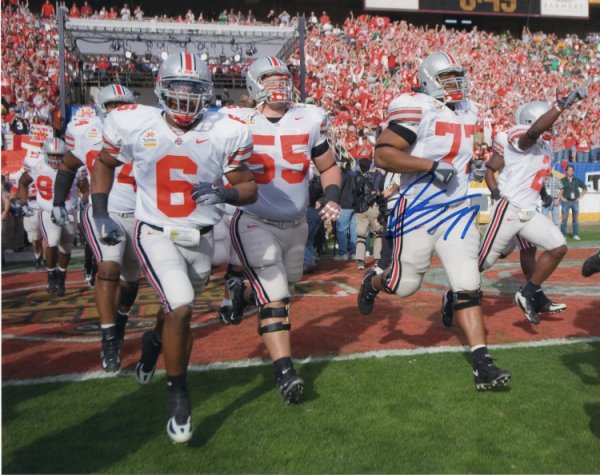 Rob Sims Ohio State Buckeyes 8-4 8x10 Autographed Signed Photo - Certified Authentic 