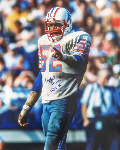 Robert Brazile Autographed Signed Houston Oilers Action 16x20 Photo w/HOF'18 