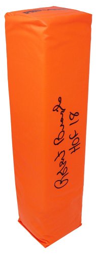 Robert Brazile Autographed Signed Orange Endzone Football Pylon w/HOF'18 