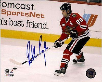 Robert Lang Autographed Signed 8X10 Chicago Blackhawks Photo - Autographs