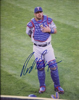 Rod Barajas Autographed Signed Photo Texas Rangers - Autographs