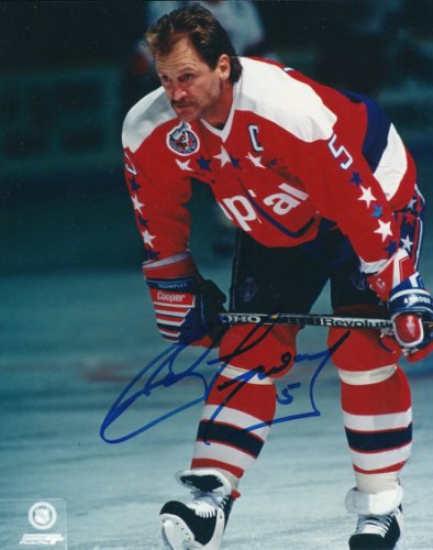 Rod Langway Autographed Signed Washington Capitals Photo. - Autographs