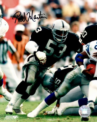 Rod Martin Autographed Signed 8X10 Oakland Raiders Photo - Autographs