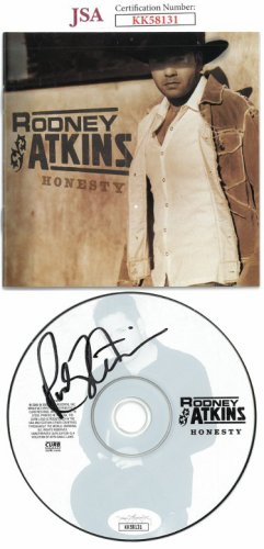 Rodney Atkins Autographed Signed 2003 Honesty Album CD w/ Cover & Case- JSA #KK58131 