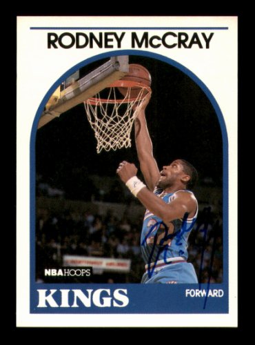 Rodney Mccray Autographed Signed 1989-90 Hoops Card #257 Sacramento Kings #219187 