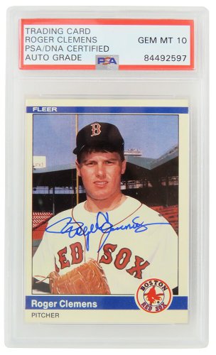 Roger Clemens Boston Red Sox Signed 1986 Sports Illustrated Full Magazine  JSA