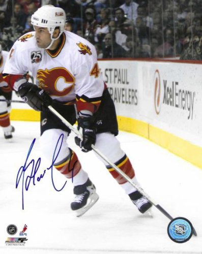 Roman Hamrlik Autographed Signed 8X10 Calgary Flames Photo - Autographs