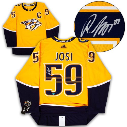 Roman Josi Autographed Signed Nashville Predators adidas Jersey