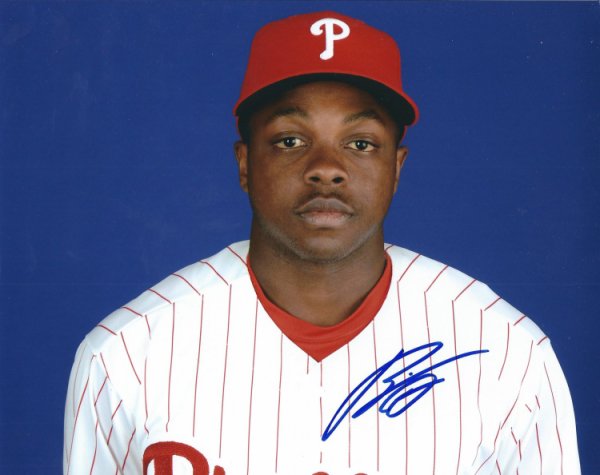 Roman Quinn Autographed Signed 8X10 Philadelphia Phillies Photo - Autographs