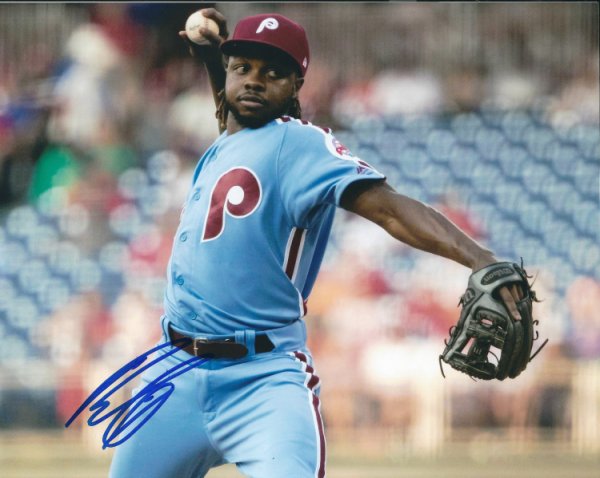 Roman Quinn Autographed Signed 8X10 Philadelphia Phillies Photo - Autographs