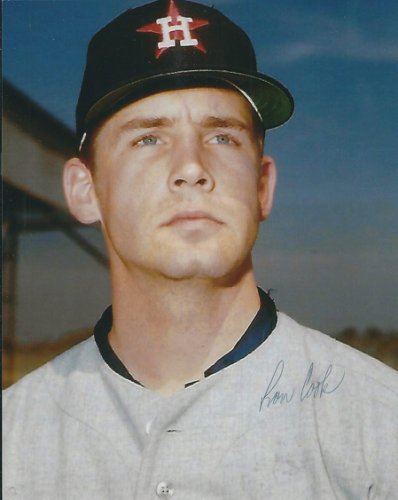 Ron Cook Autographed Signed 8X10 Houston Astros Photo - Autographs
