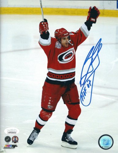 Ron Francis Autographed Signed 8X10 Carolina Hurricanes Photo JSA - Autographs