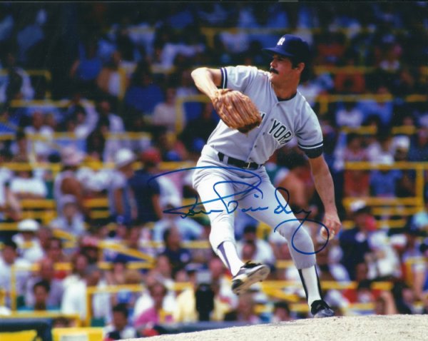 Ron Guidry Autographed Signed "77,78 Wsc" New York Yankees 11X14 Photo - Autographs 