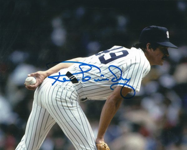 Ron Guidry Autographed Signed "78 Al Cy" New York Yankees 11X14 Photo - Autographs 