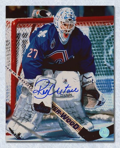 Ron Hextall Quebec Nordiques Autographed Signed Goalie 8x10 Photo