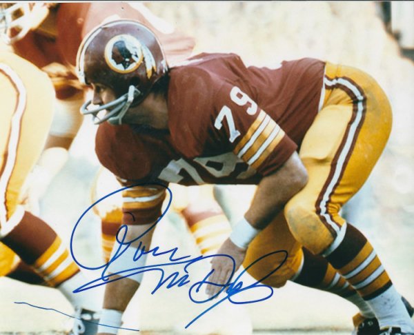 Ron Mcdole Autographed Signed 8X10 Washington Redskins Photo - Autographs