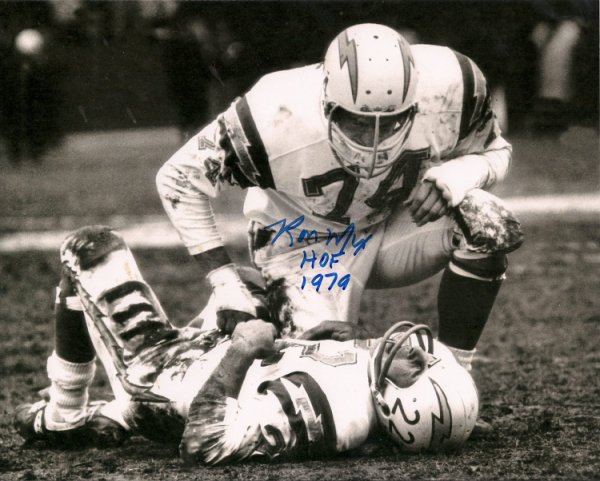 Ron Mix Autographed Signed 8X10 Photo - San Diego Chargers - Autographs 