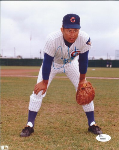 Ron Santo Autographed Signed 8X10 Chicago Cubs Photo JSA - Autographs
