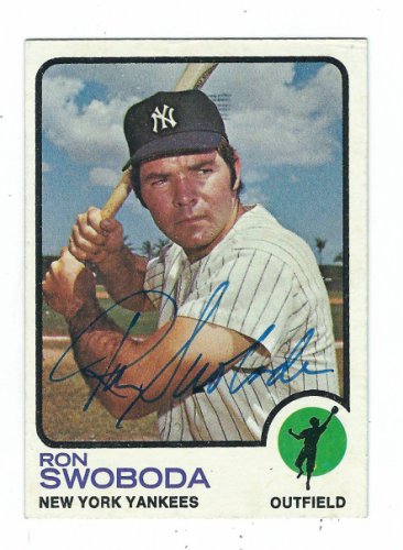 Ron Swoboda Autographed Signed 1973 Topps Card - Autographs