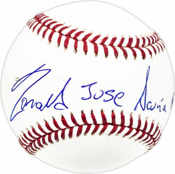 Ronald Acuna Jr. Autographed Signed Official MLB Baseball Atlanta Braves Full Name Beckett Beckett 