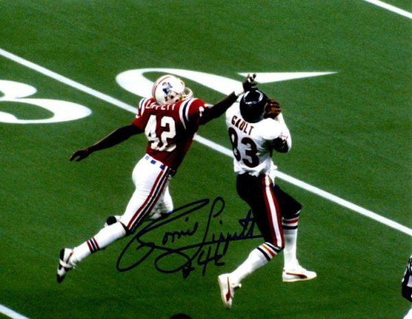 Ronnie Lippett Autographed Signed 8X10 New England Patriots Photo - Autographs