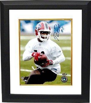 Roscoe Parrish signed Buffalo Bills 8x10 Photo Custom Framing - GTSM Hologram