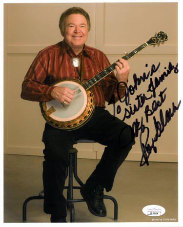 Roy Clark Autographed Signed Color 8x10 Photo To John's sister & family my best- JSA #SS51614 (Hee Haw) 