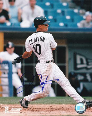 Royce Clayton Autographed Signed Photo White Sox - Autographs