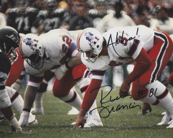 Russ Francis Autographed Signed 8X10 New England Patriots Photo - Autographs