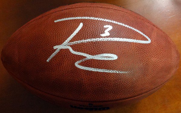 Russell Wilson Autographed Signed Limited Edition Super Bowl Leather Football Seattle Seahawks Rw Holo #85992 