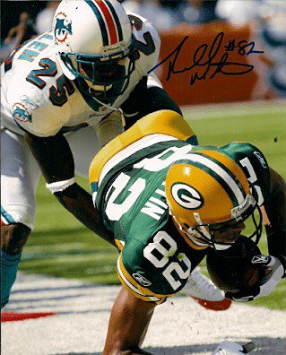 Ruvall Martin Autographed Signed Green Bay Packers Photo - Autographs 