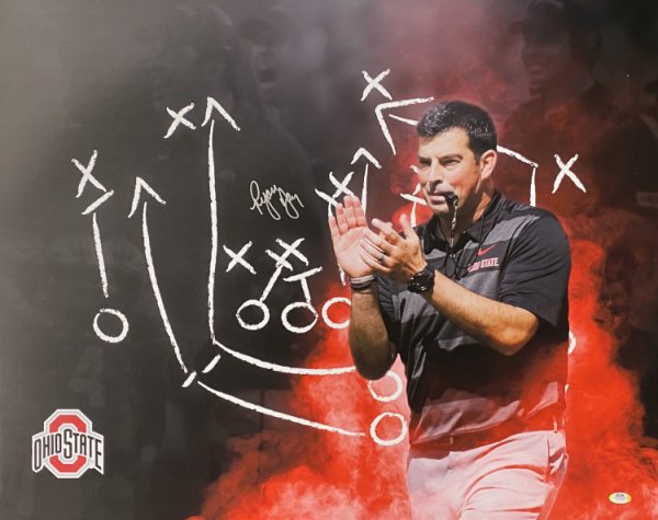 Ryan Day Ohio State Buckeyes 24-1 24x30 Autographed Signed Photo - PSA Authentic 