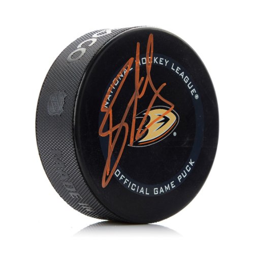 Ryan Getzlaf Anaheim Ducks Autographed Signed Official Game Puck