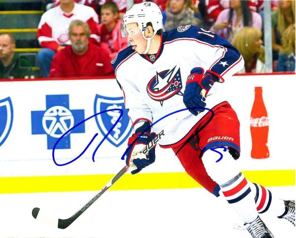 Ryan Johansen Autographed Signed 8X10 Blue Jackets Photo - Autographs