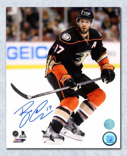 Ryan Kesler Autographed Signed Anaheim Ducks Game Action 8x10 Photo