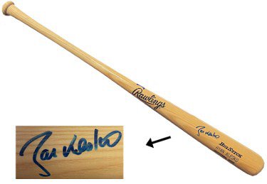 Ryan Klesko signed Rawlings Big Stick Pro Model Engraved Bat- Treat/Brooks Robinson COA (Atlanta Braves)