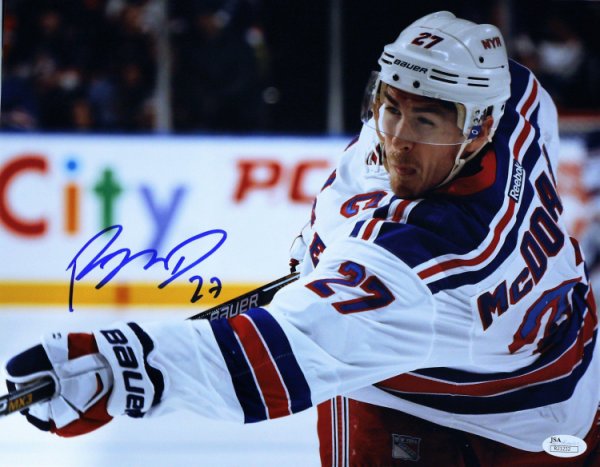 Ryan Mcdonagh Autographed Signed New York Rangers 11X14 Photo With JSA COA - Autographs 