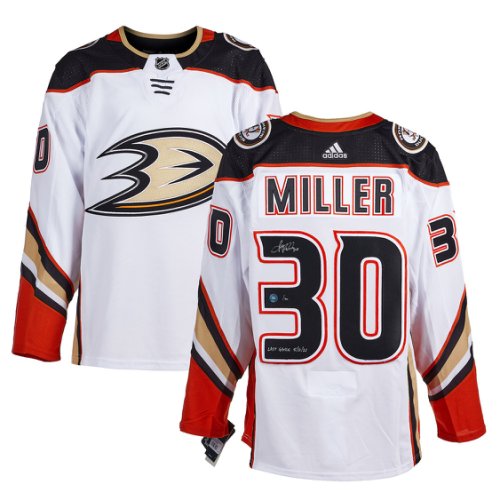 Anaheim Ducks Fanatics Branded Away Breakaway Jersey - Ryan Miller - Mens