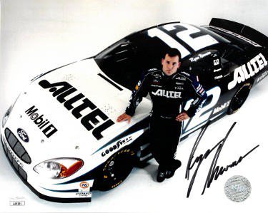 Ryan Newman Autographed Signed NASCAR Alltel 8x10 Photo #12- JSA #LL60281 