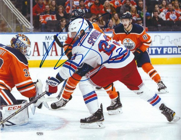 Ryan Spooner Autographed Signed 8X10 New York Rangers Photo - Autographs