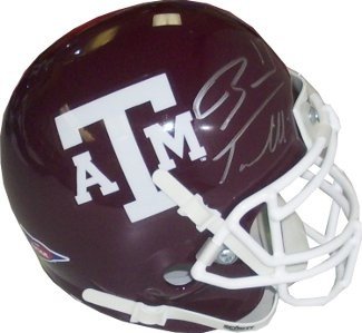 Ryan Tannehill Autographed Signed Texas A&M Aggies Authentic Schutt Mini Helmet 
