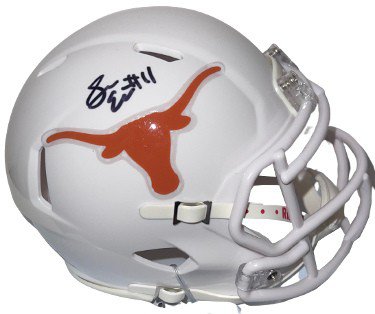 Sam Ehlinger Autographed Signed Texas Longhorns Riddell Speed Mini Helmet #11- JSA Witnessed 